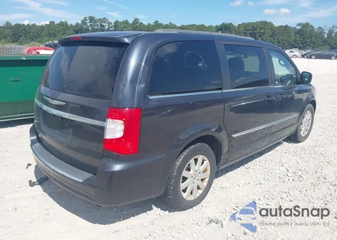 2014 Chrysler Town & Country Touring из США, поврежденный, VIN 2C4RC1BG3ER255950